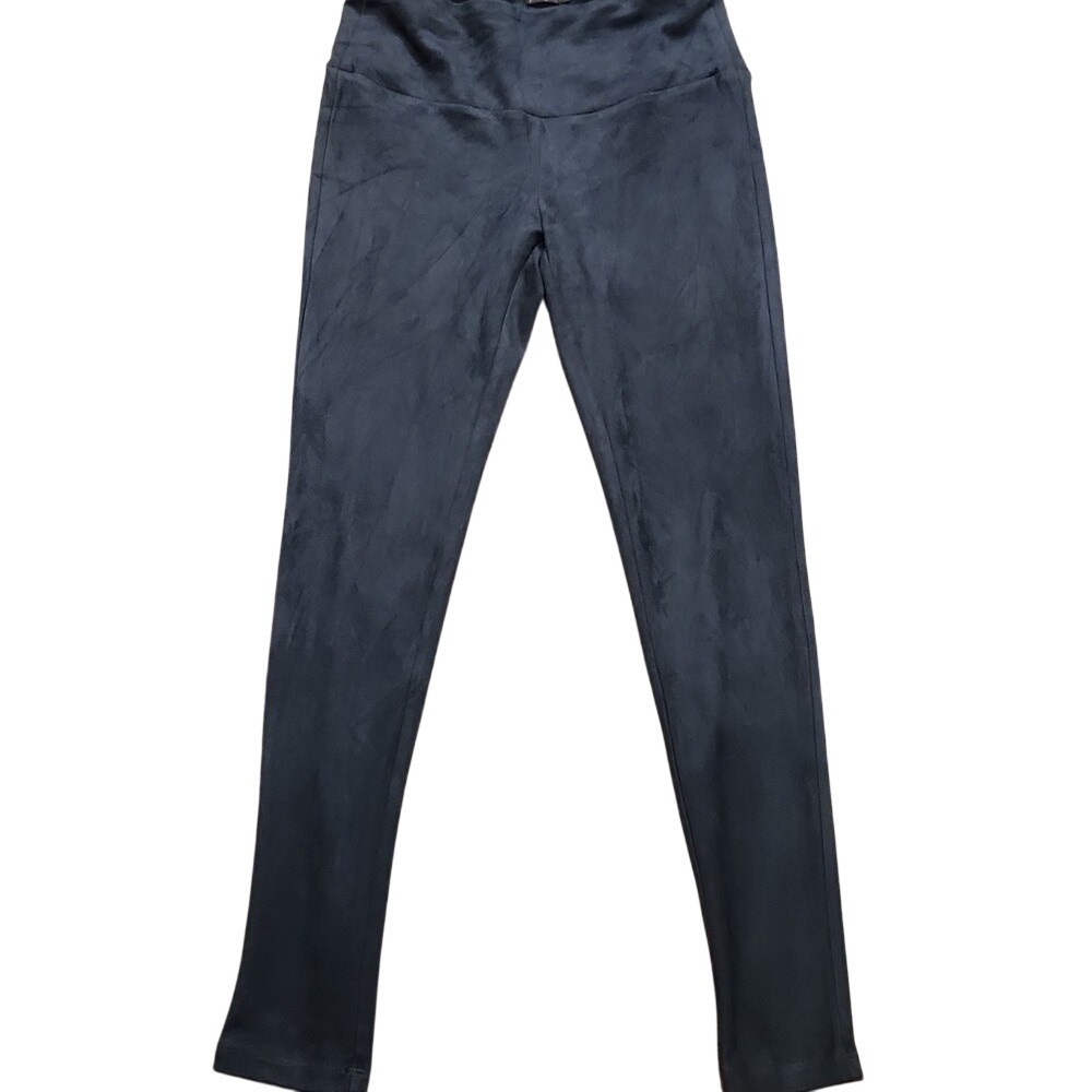 J. McLaughlin Faux Suede Lori Dark Gray‎ Pull On Soft Sportswear Leggings Size S